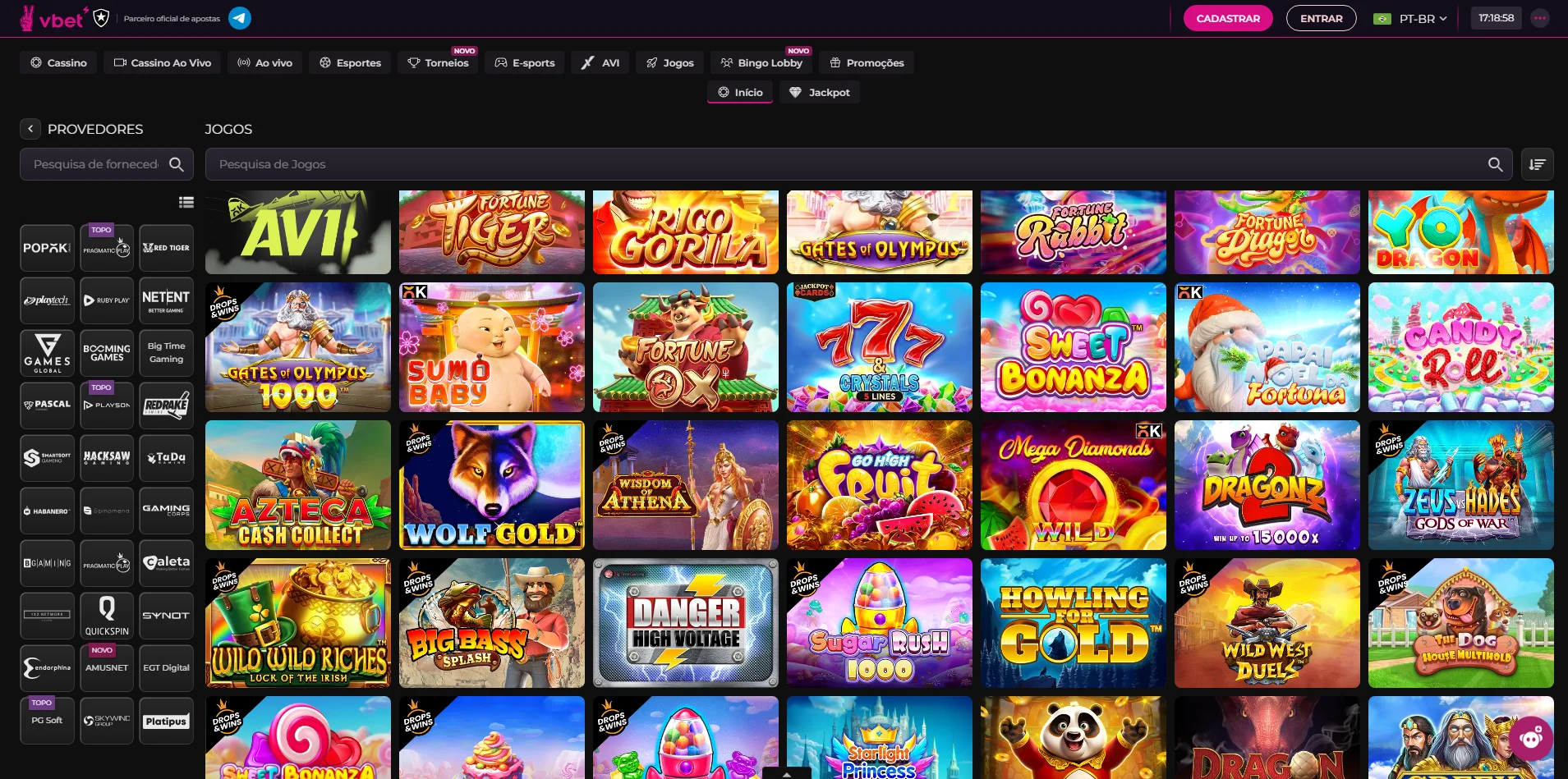 VBet Brasil Casino