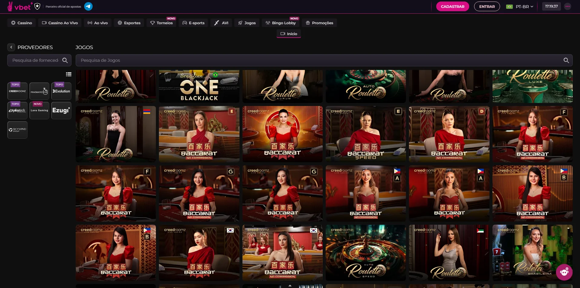 VBet Brasil Casino