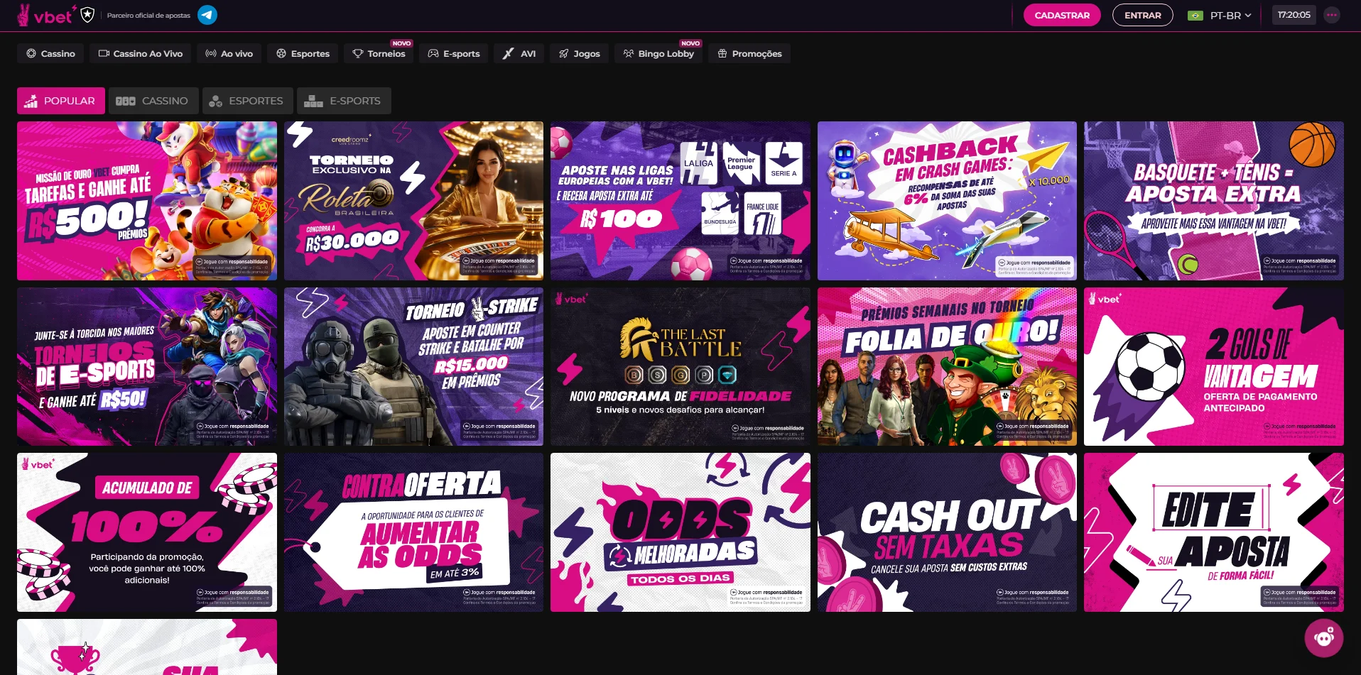VBet Brasil Casino